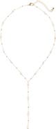 NORDSTROM RACK Freshwater Pearl Lariat Necklace