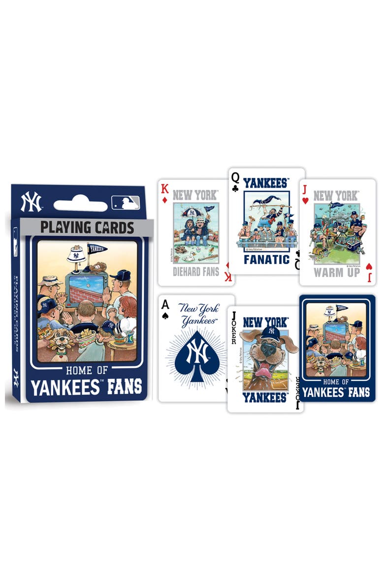 New York Yankees Fan Deck Playing Cards, Alternate, color, Multicolor