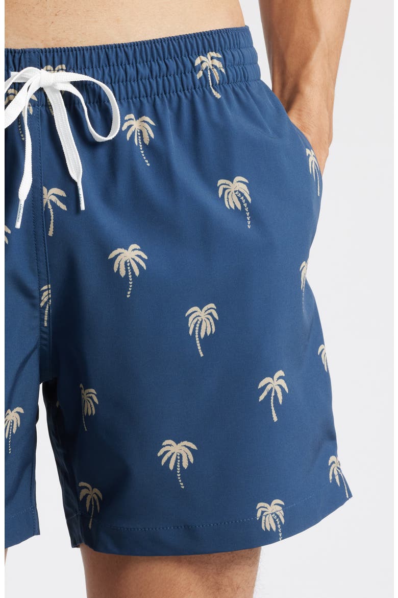Midnight Palms 5.5-Inch Swim Trunks, Alternate, color, NAVY