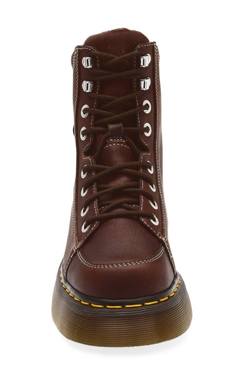 Dr. Martens Buzz 8i Platform Boot In Brown