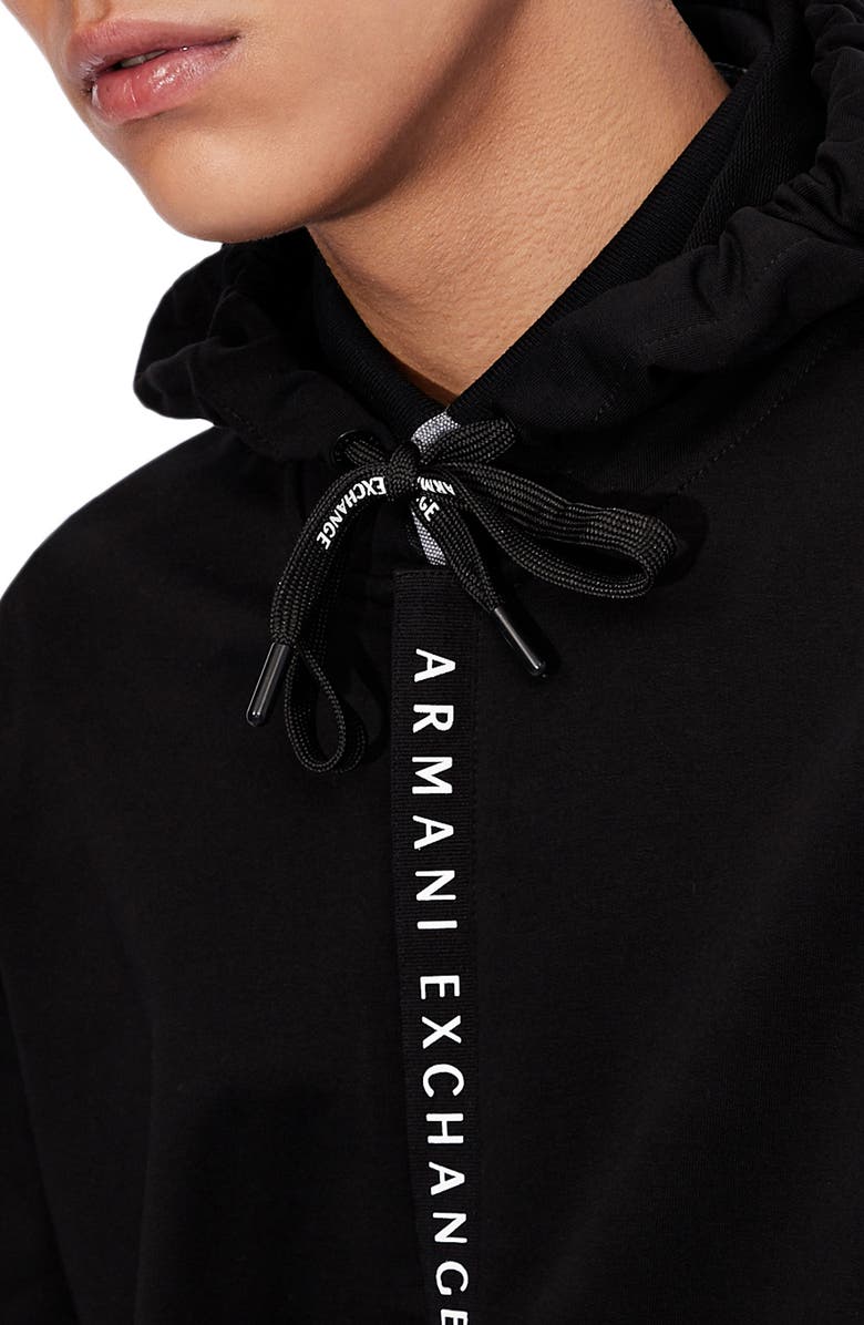 Armani Exchange Logo Zip Hoodie, Alternate, color, 