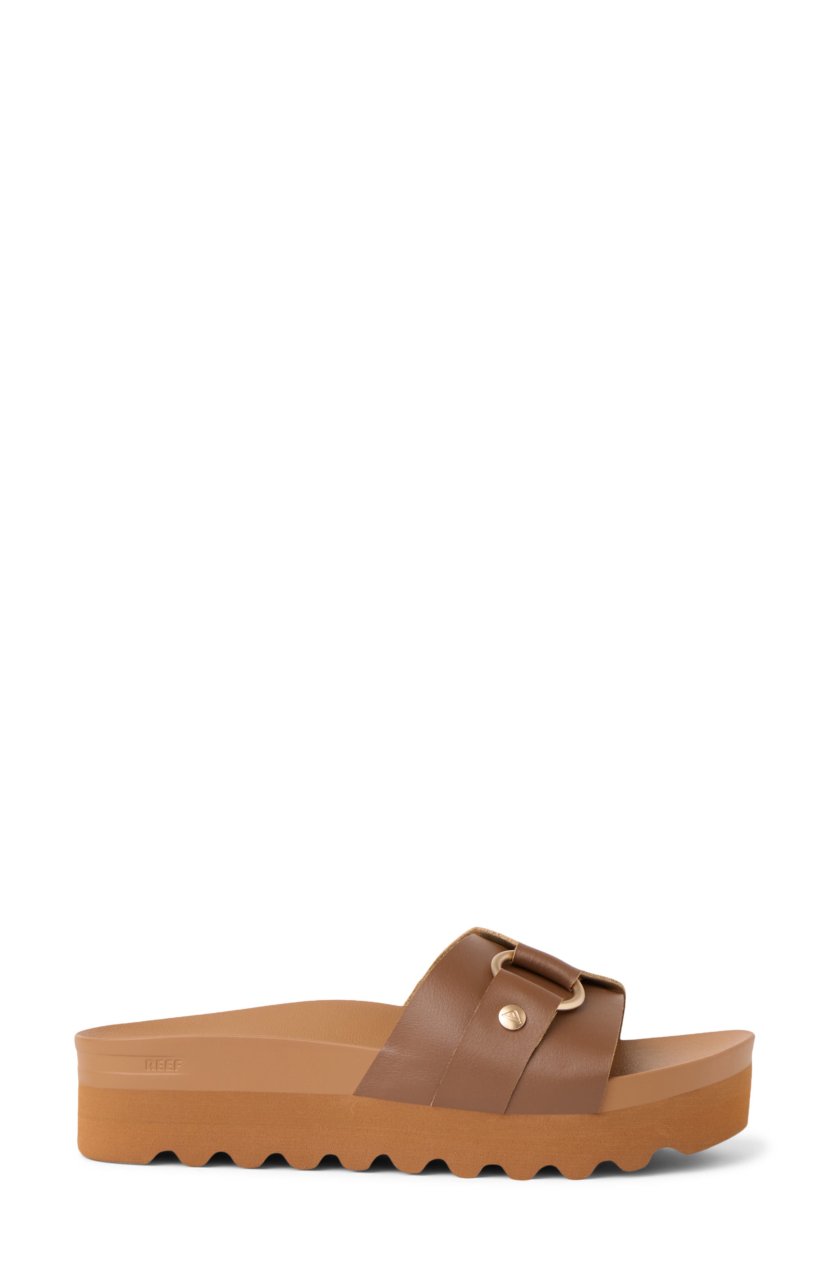 Reef Vista Sadie Platform Sandal, Alternate, color, Chocolate