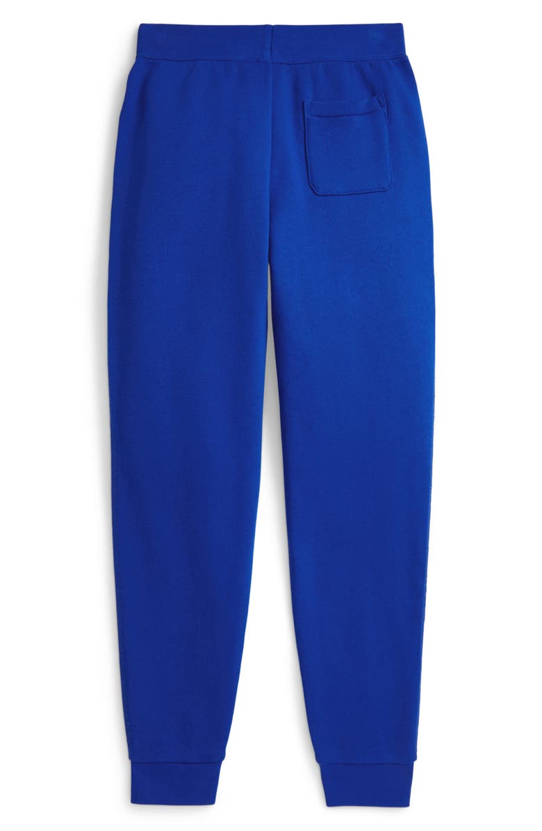 Polo Ralph Lauren Kids' Logo Embroidered Fleece Joggers, Alternate, color, New Sapphire