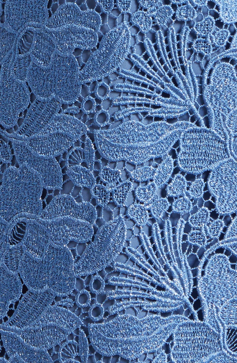 Ramy Brook Rosalie Metallic Sheath Minidress, Alternate, color, 