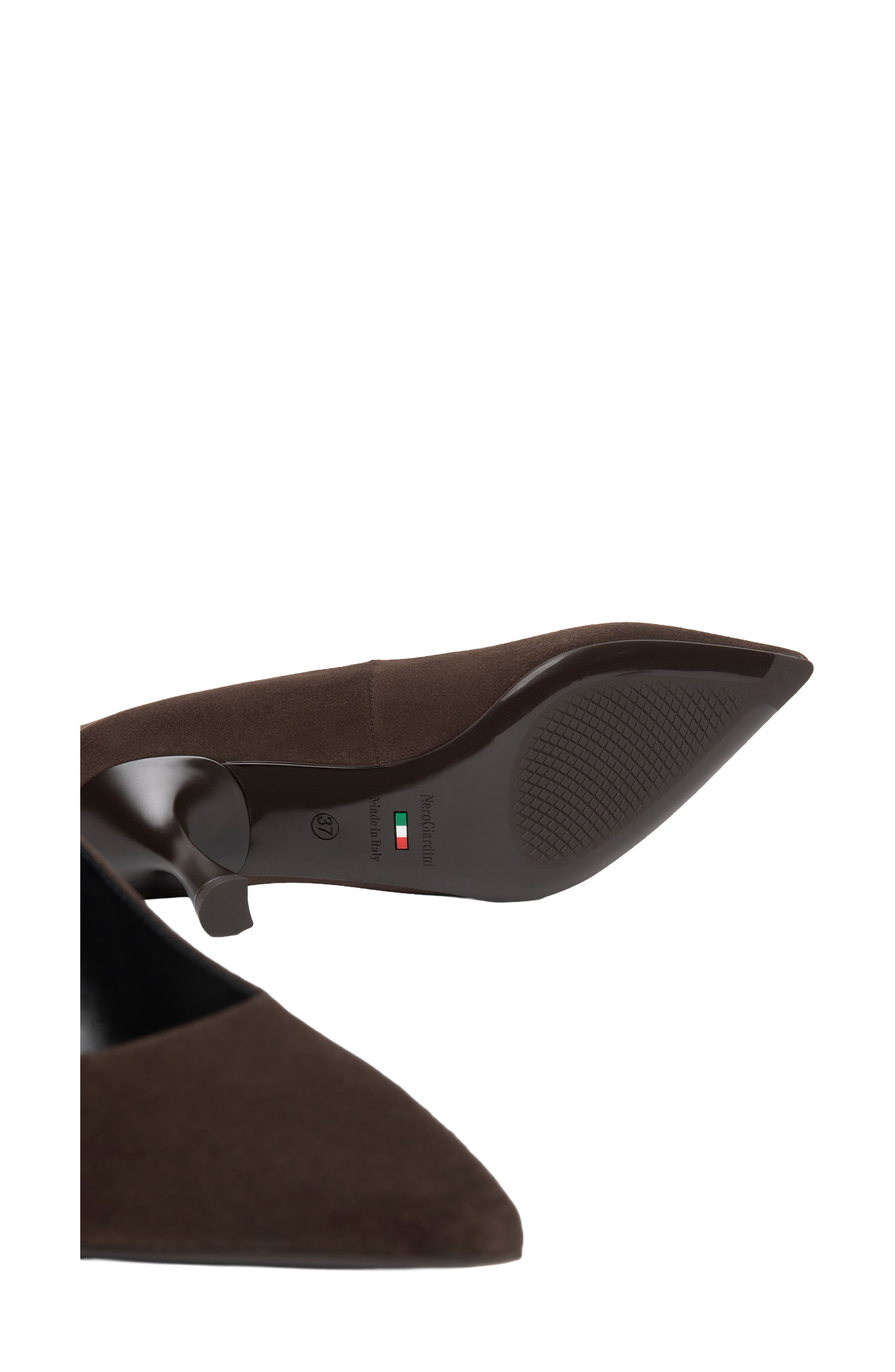Pointed Toe Pump, Alternate, color, CHOCOLATE