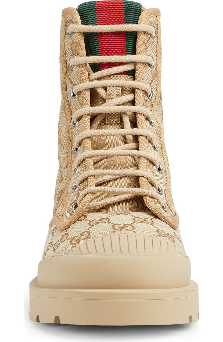 Gucci New Sherlin Combat Boot, Alternate, color,