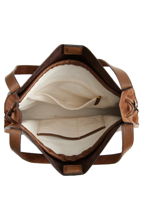 Dolce Vita Fallon Faux Leather Shoulder Bag In Orange