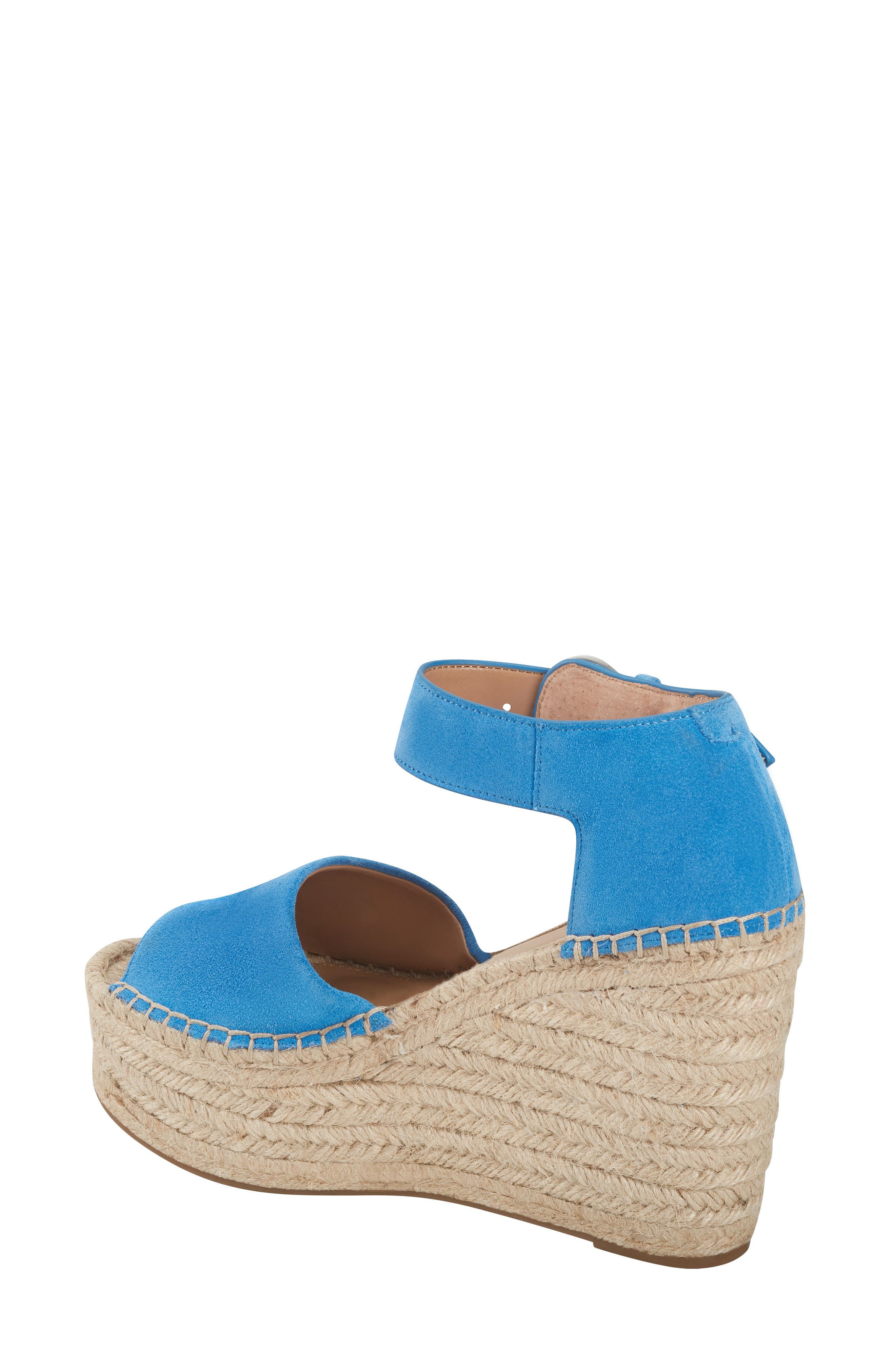 Alida Espadrille Platform Wedge, Alternate, color, BLUE/ BLUE SUEDE