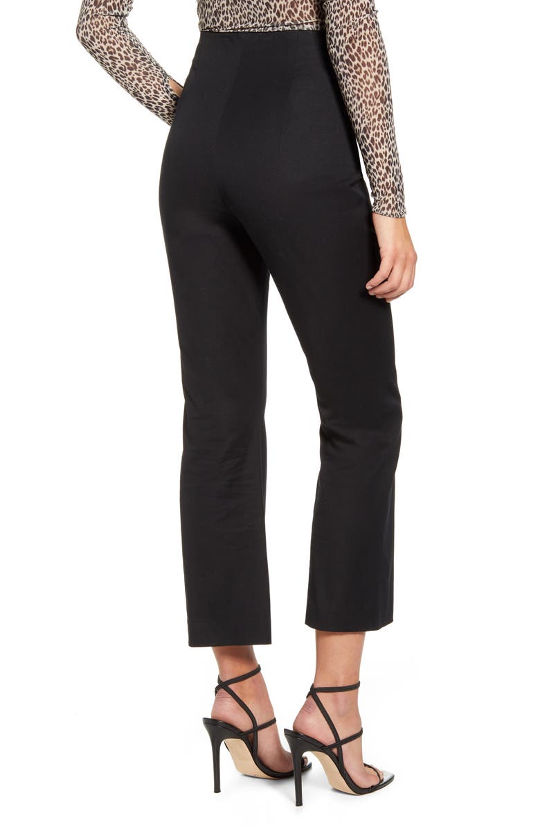 Leith Lace-Up Crop Pants, Alternate, color,