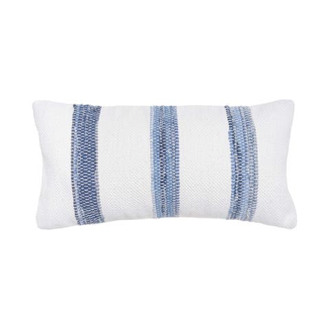 Chindi Stripe Woven Throw Pillows
