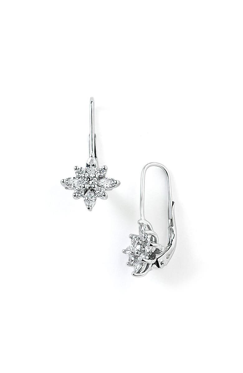 Kwiat .90ct tw Diamond Star Earrings, Main, color,