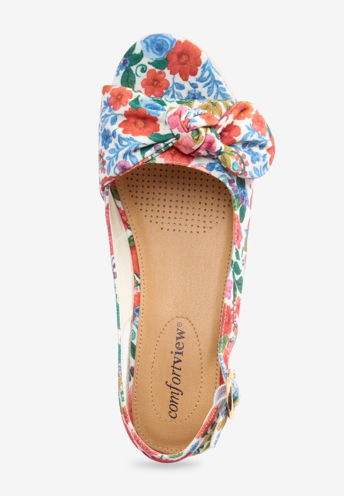 The Zanea Espadrille, Alternate, color, GARDENIA FLORAL