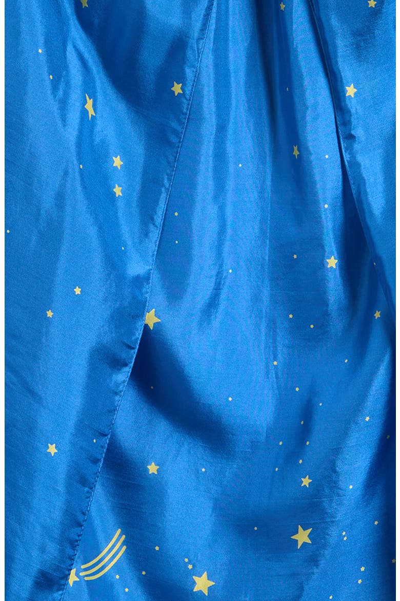 Kids' Star Silk Cape, Alternate, color, STAR