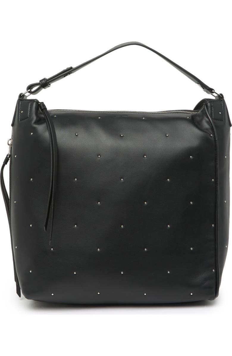 AllSaints Kathi Studded Leather Backpack, Alternate, color,