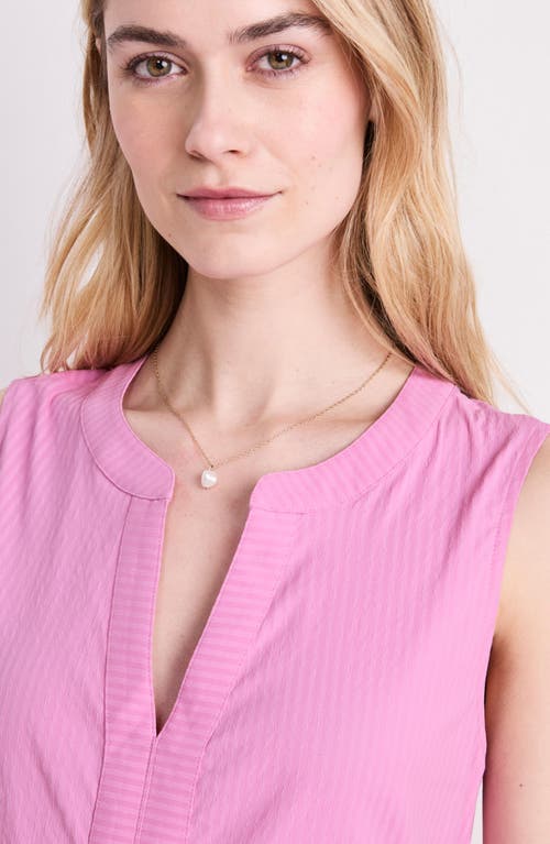 Vineyard Vines Harbor Seersucker Sundress In Ss Black Raspberry