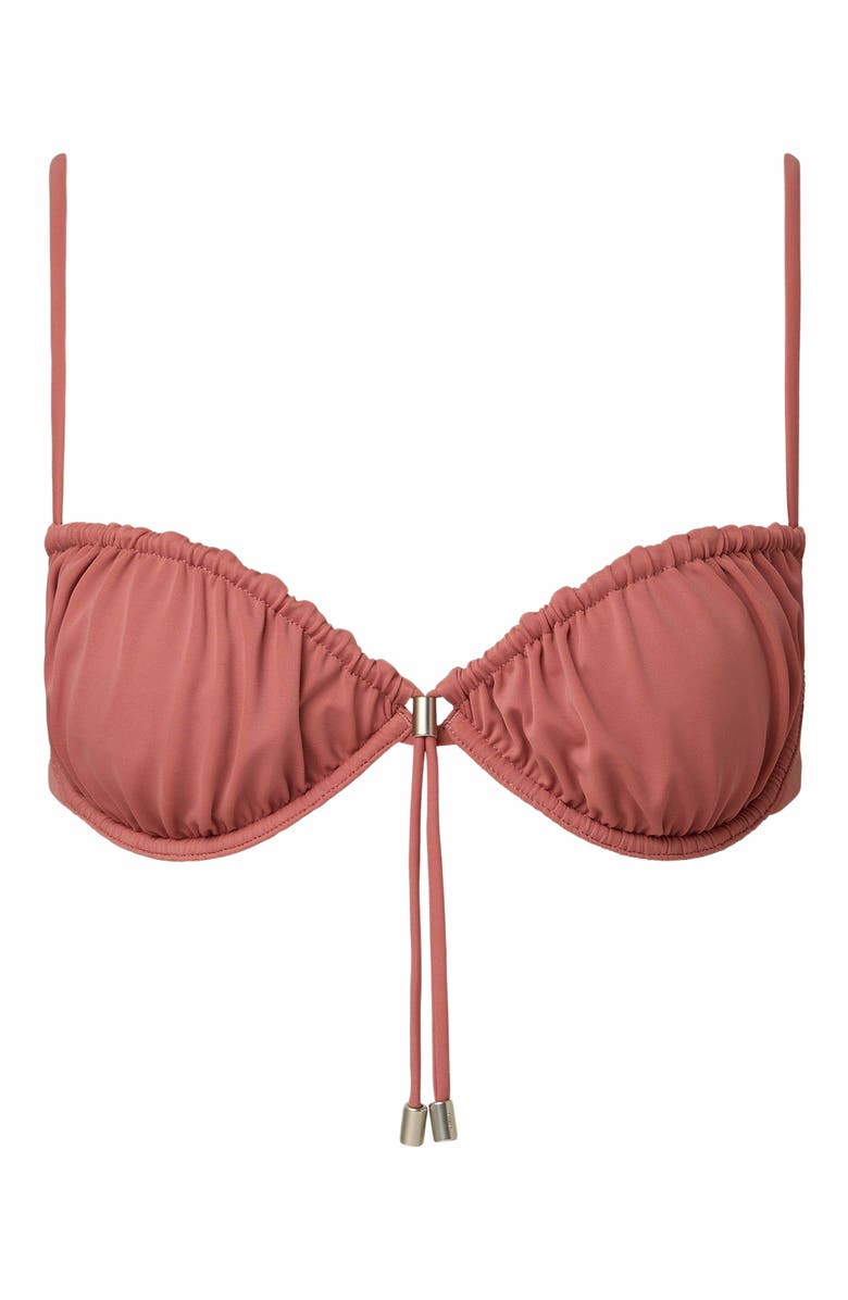 Onia Rose Bikini Top, Alternate, color, 