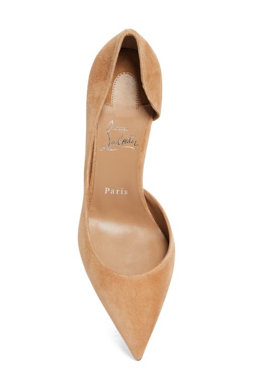 Christian Louboutin Iriza Pointed Toe Half D'orsay Pump