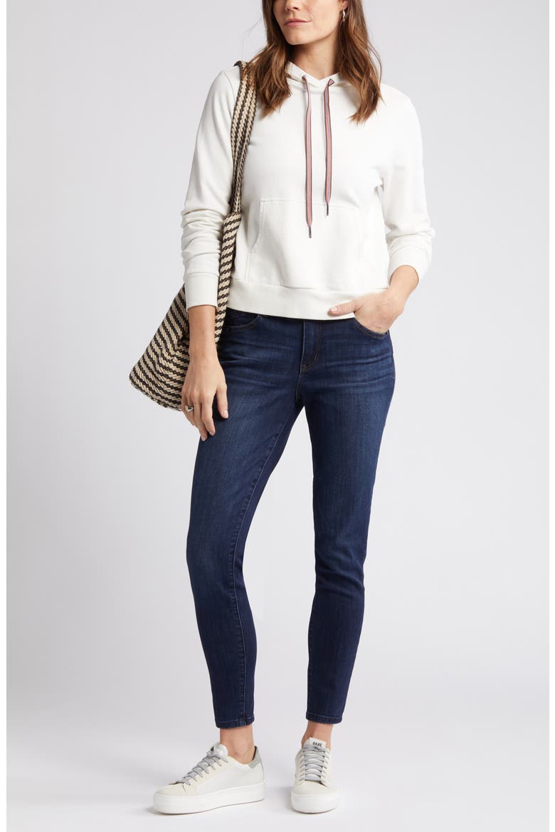 Sophie 'Ab'Solution Modern Ankle Skinny Jeans, Main, color, INDIGO