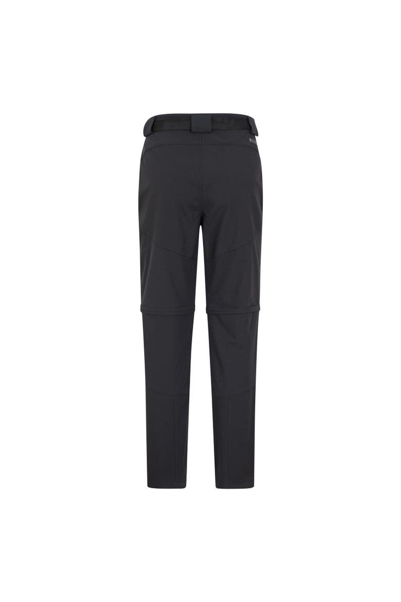 Forest Convertible Hiking Trousers, Alternate, color, Black