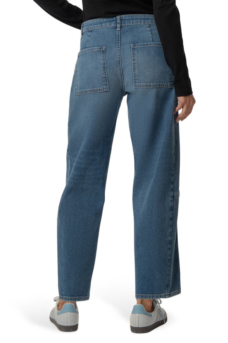 Ashton High Waist Crop Barrel Jeans, Alternate, color, AUTHOR