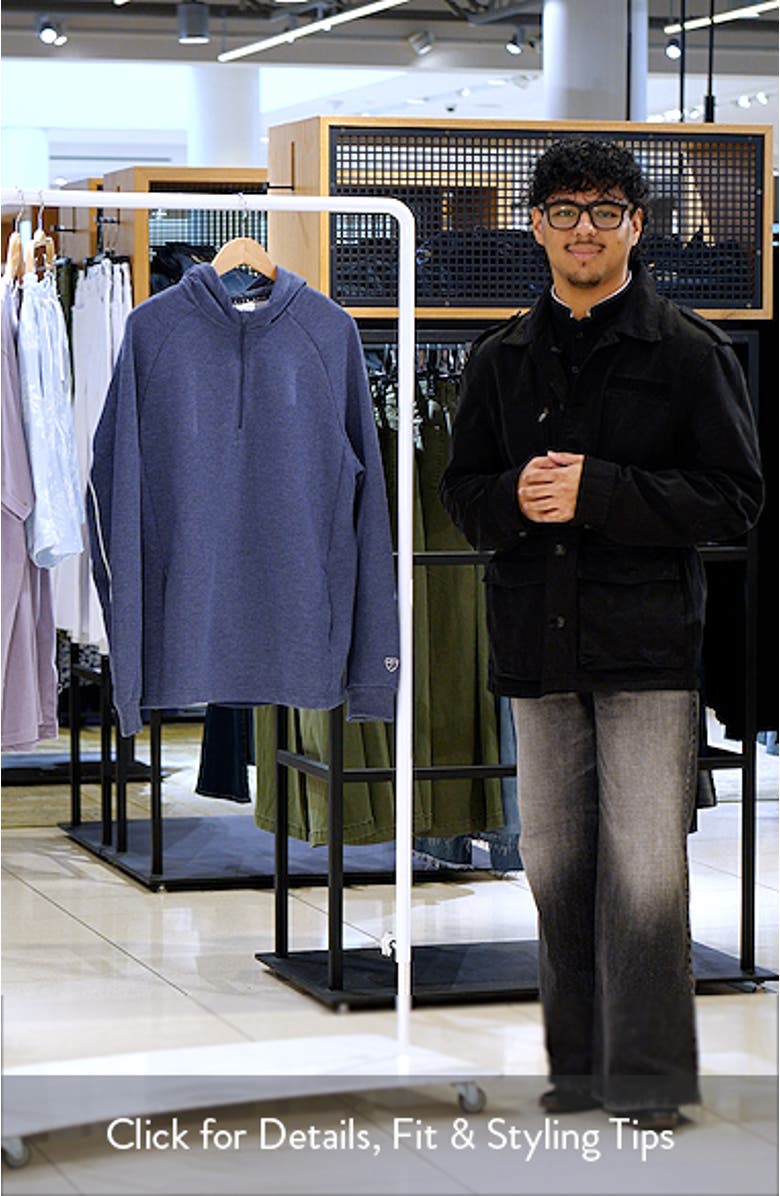 Therma-FIT Golf Shield Logo Quarter Zip Hoodie, sales video thumbnail