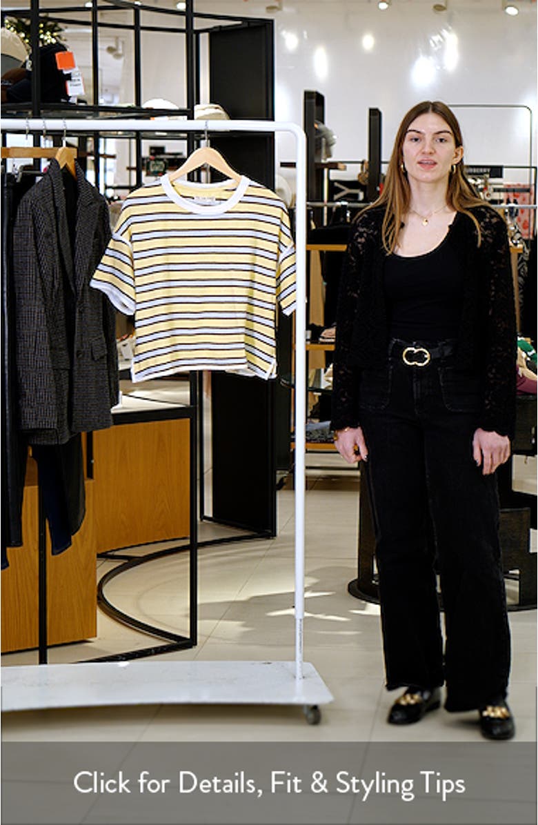 Clean Rugby Stripe Cotton Top, sales video thumbnail