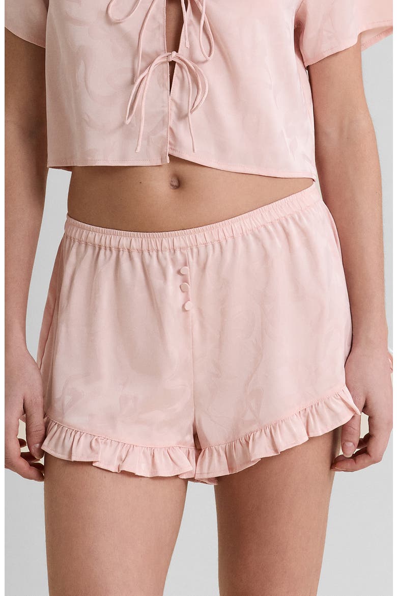 Spiree Sleep Shorts, Main, color, FOND ROSE