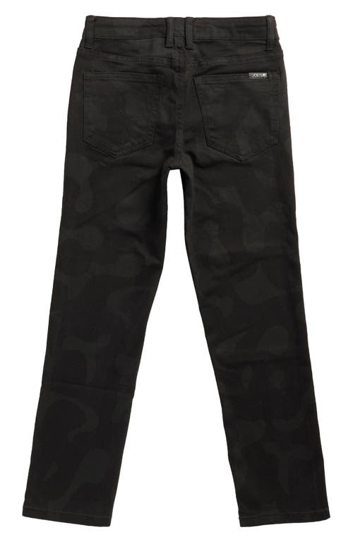 Joe's Kids' Brixton Camo Print Slim Straight Leg Jeans In Brown