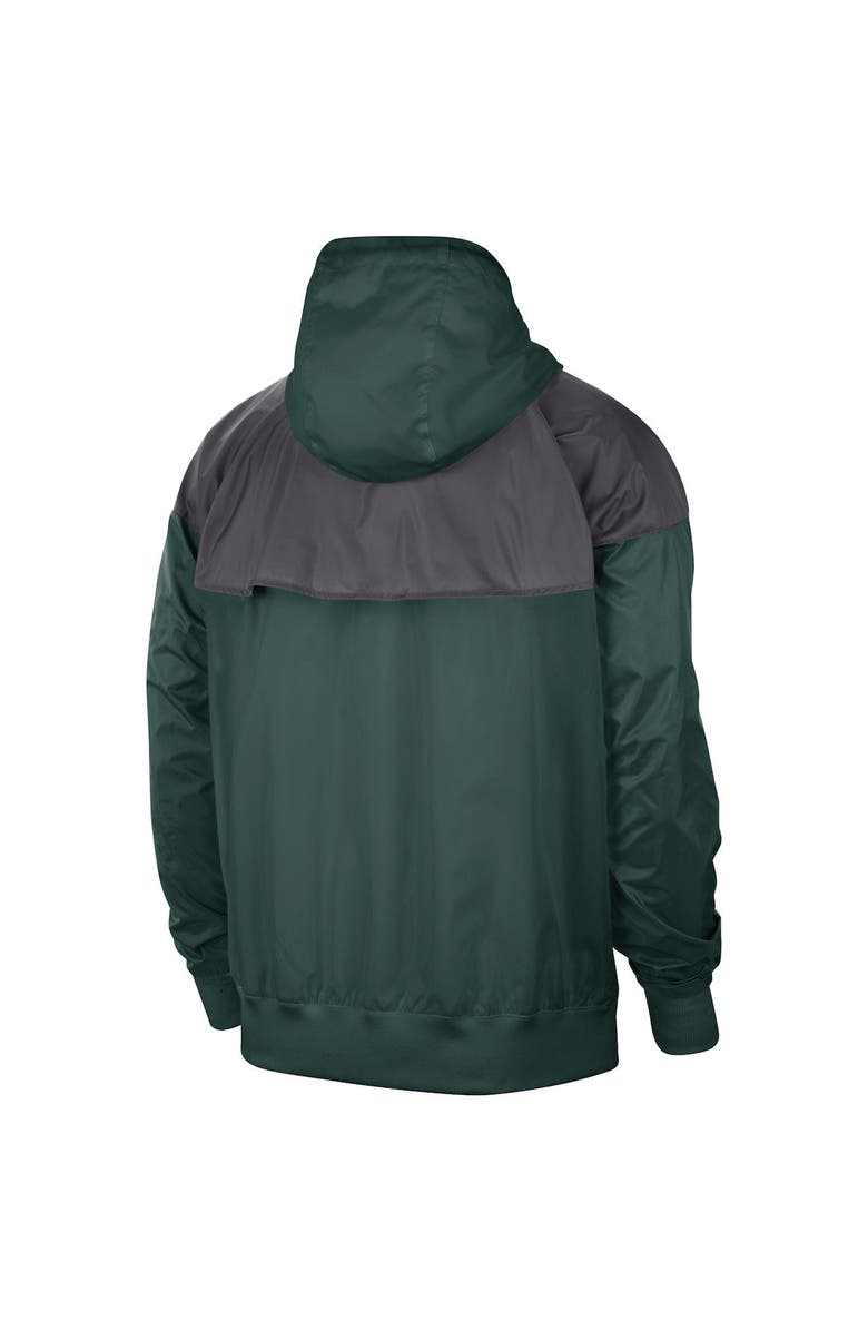Nike Men's Nike Green Michigan State Spartans Windrunner Full-Zip Jacket, Alternate, color,