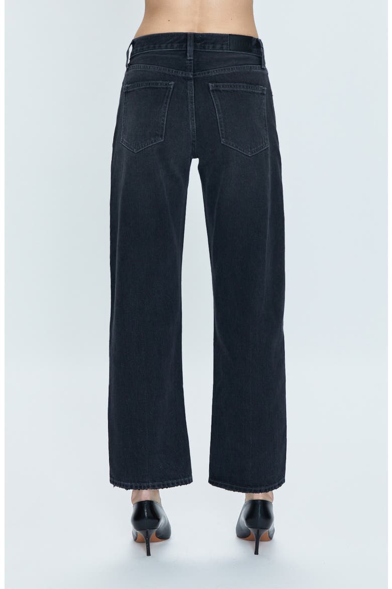 Lexi High Waist Ankle Straight Leg Jeans, Alternate, color, MERCURY