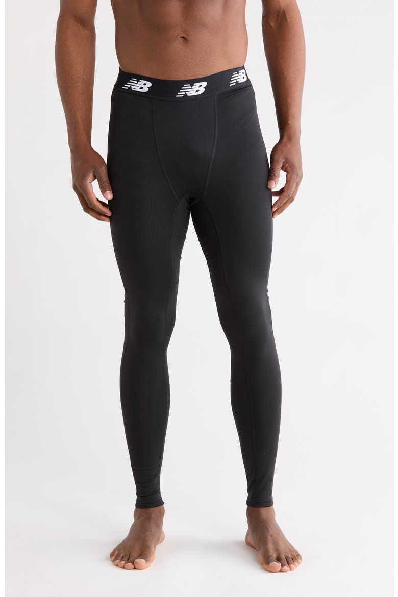 Cold Compression Tights, Main, color, BLACK