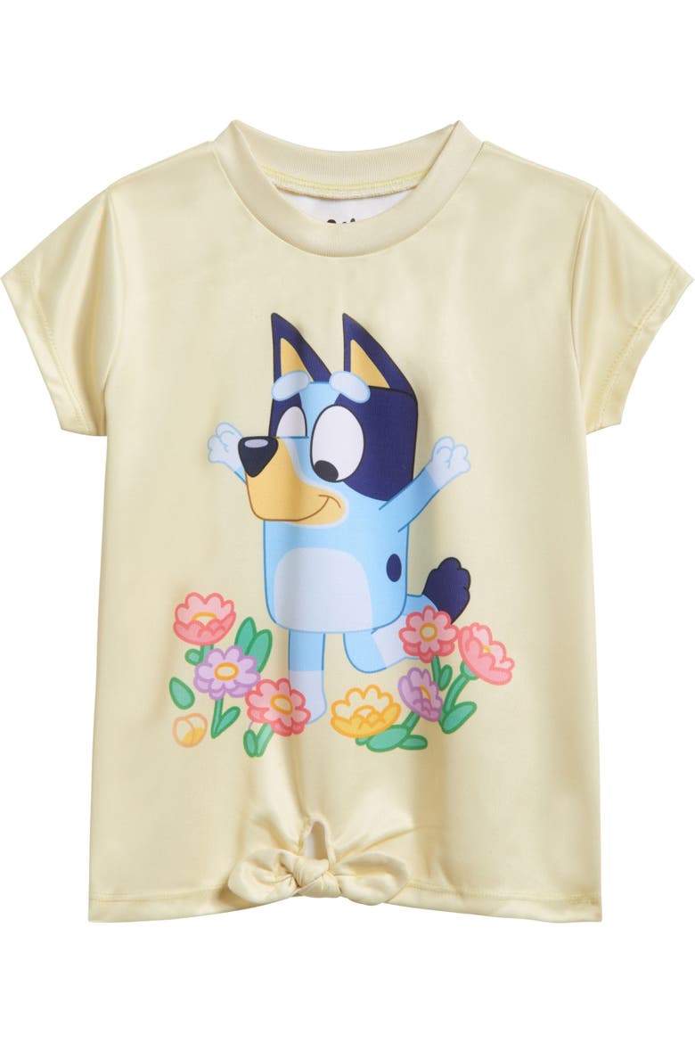 2-Piece Tee and Leggings Set, Alternate, color, Bluey Yellow Sky Blue