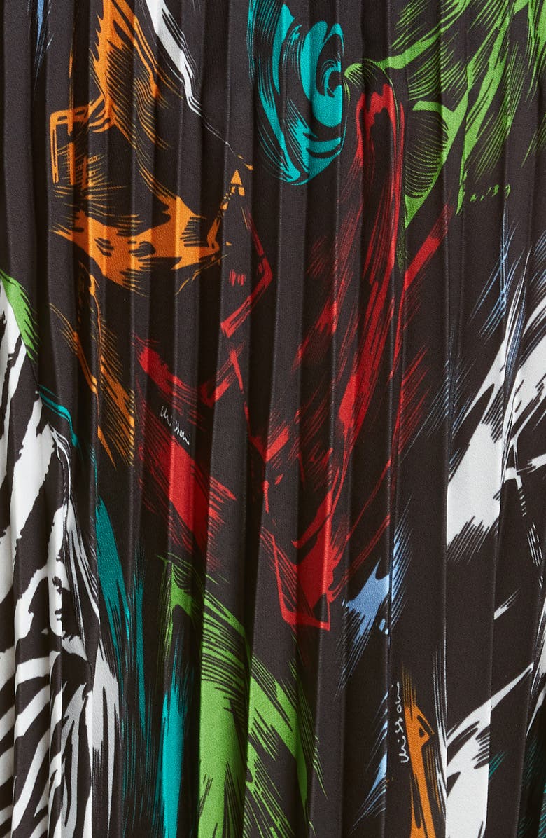 Missoni Mixed Prints Pleated Skirt, Alternate, color, 