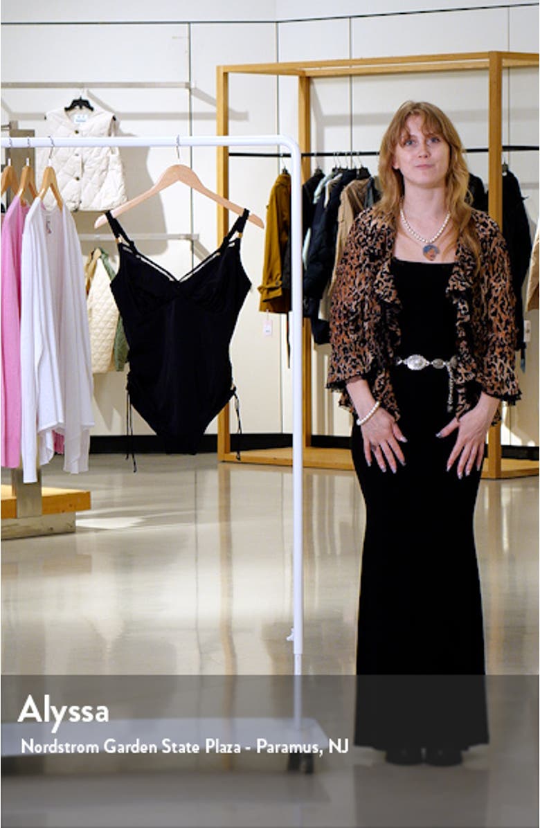 East Hampton Underwire One-Piece Swimsuit, sales video thumbnail