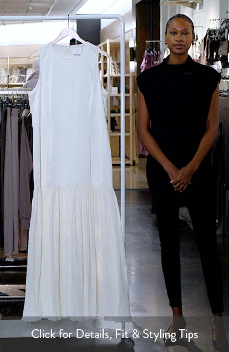 Zane Sleeveless Drop Waist Maxi Dress, sales video thumbnail