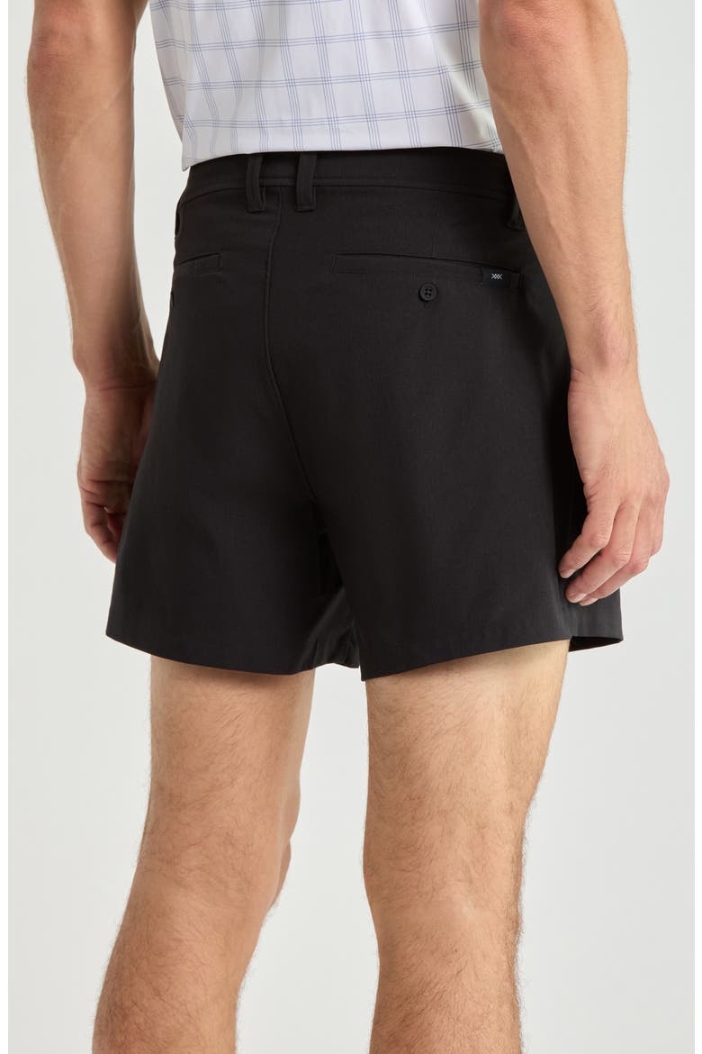 Nomad Tech Chino Shorts, Alternate, color, BLACK