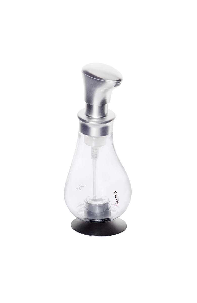 CUISIPRO Foam Pump Soap Dispenser, Main, color, Silver