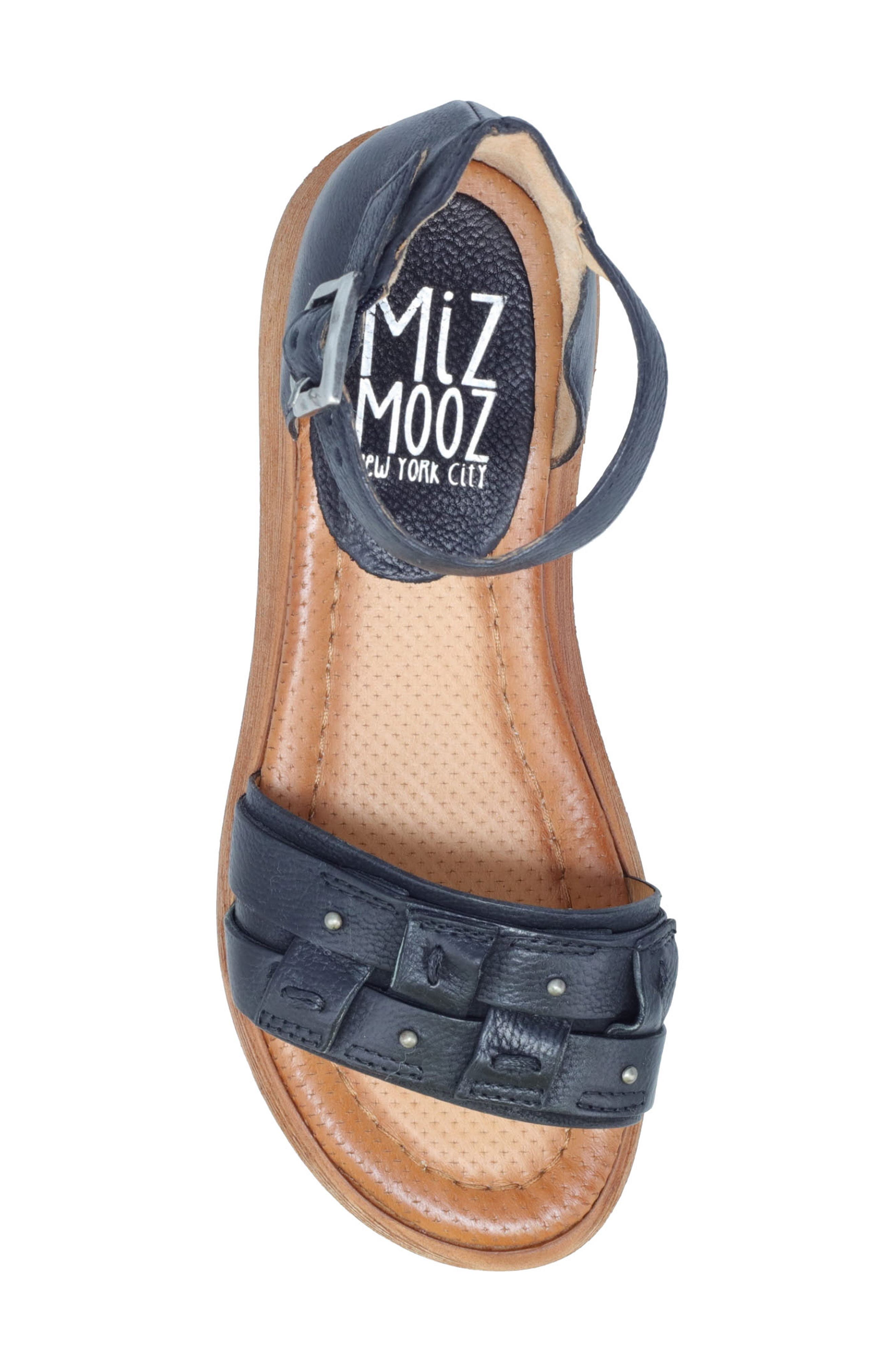Miz Mooz Indra Ankle Strap Sandal, Alternate, color, 