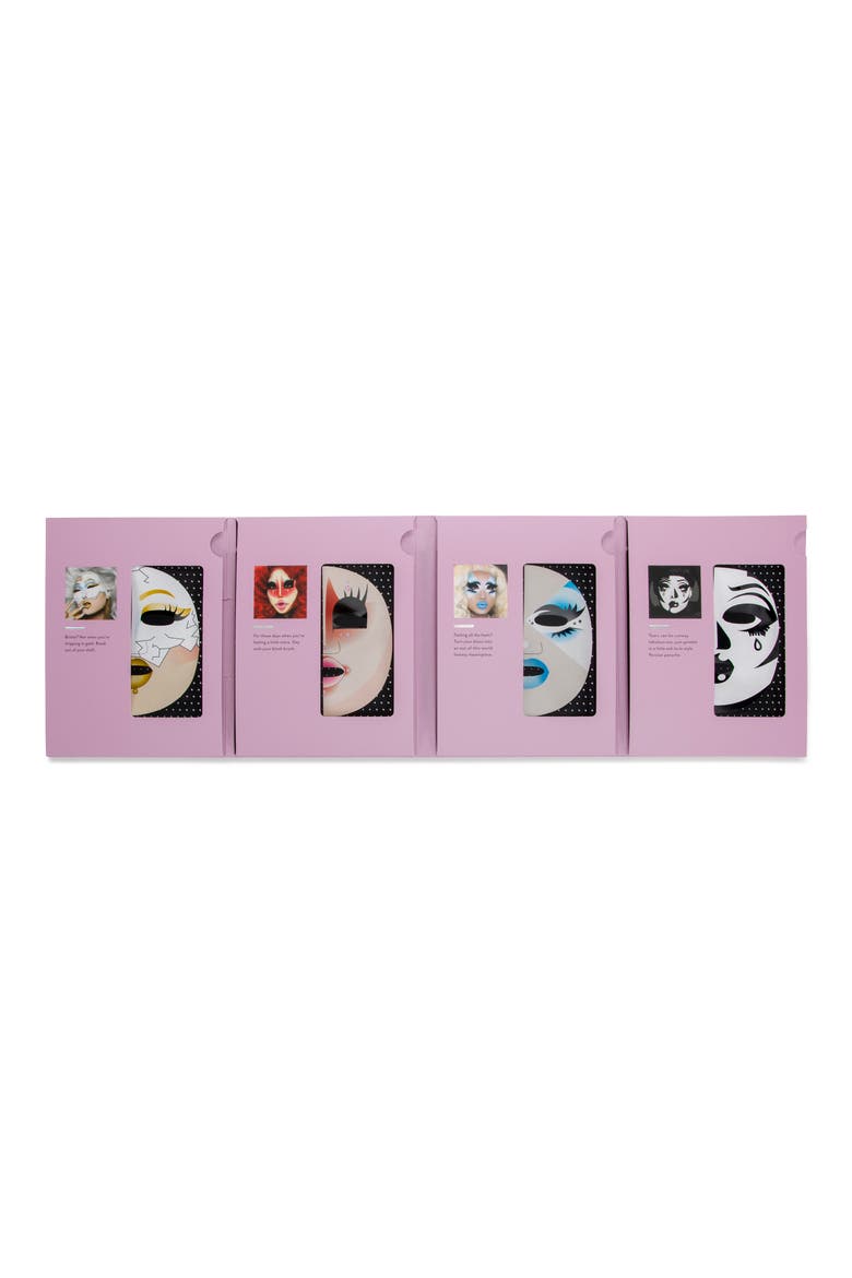 x Kim Chi Fiercely Hydrating Face Mask Look Book (Nordstrom Exclusive), Alternate, color, 4 COUNT