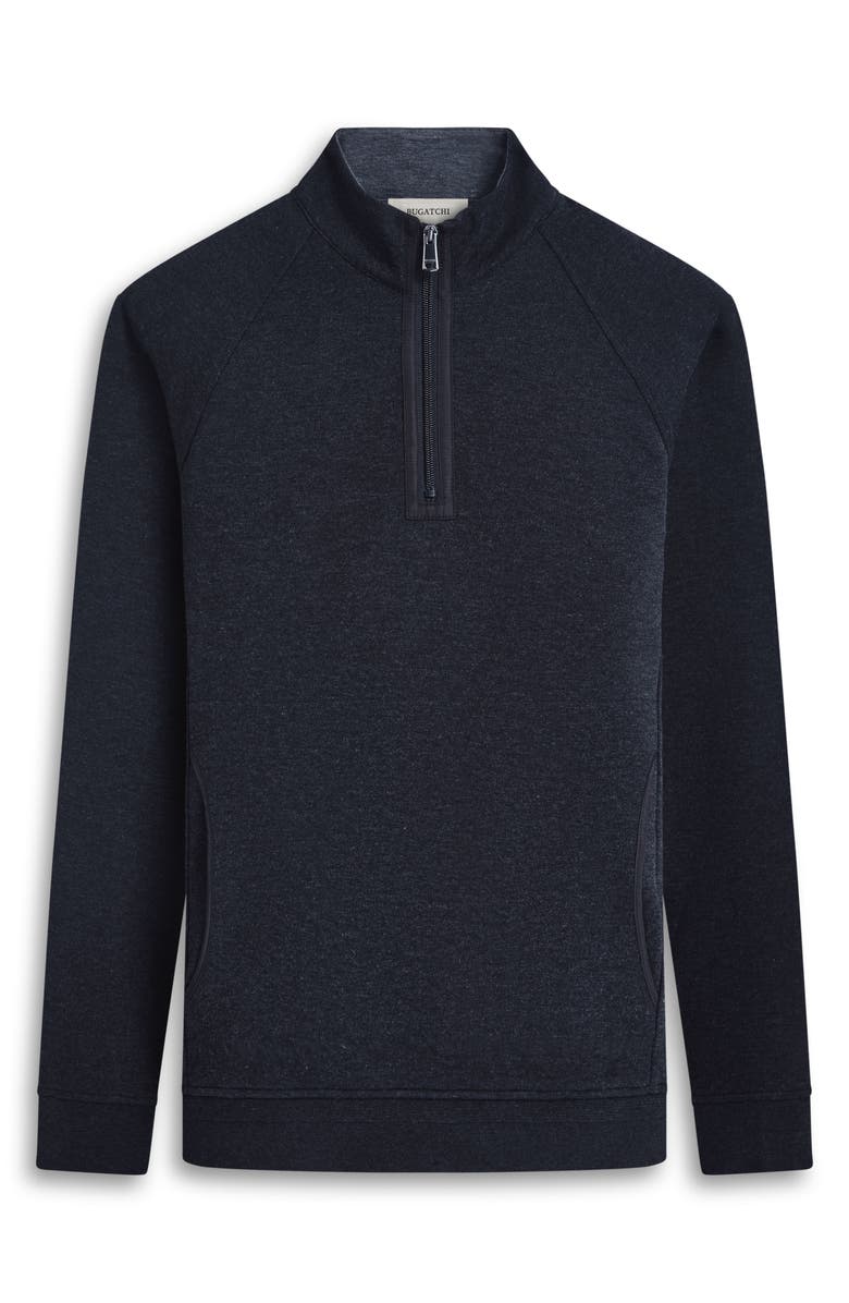 Bugatchi Quarter Zip Pullover, Alternate, color,