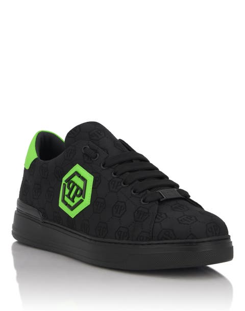 Low-Top Sneakers Jacquard Monogram Men