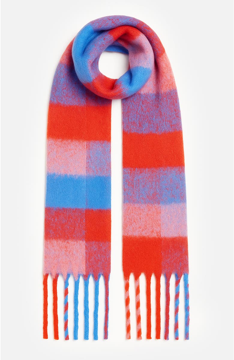 Yumi Check Super Soft Scarf, Alternate, color, Multi