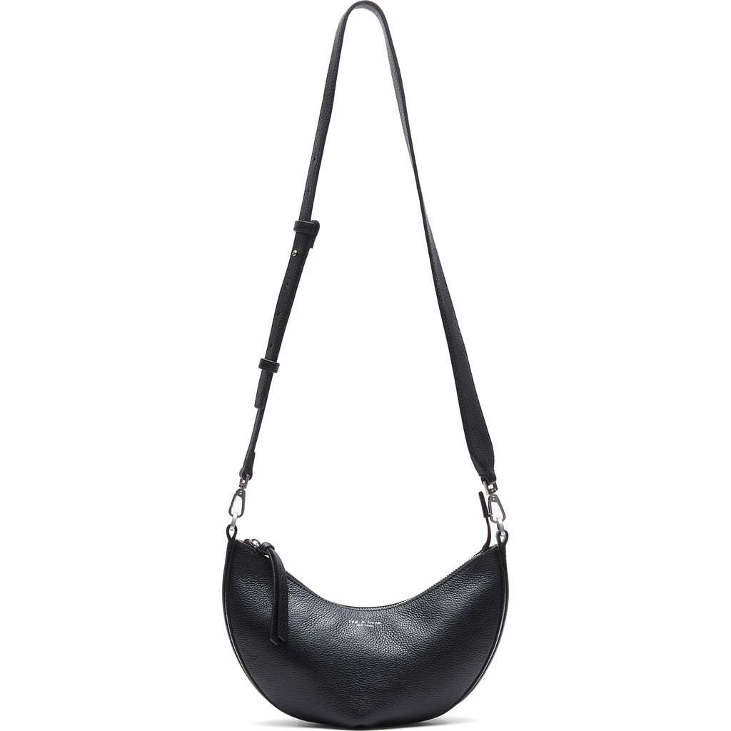 Rag & Bone Alix Leather Crossbody Bag In Black