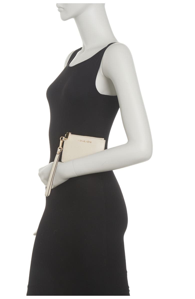 MICHAEL Michael Kors Small Mercer Leather RFID Coin Purse, Alternate, color, 