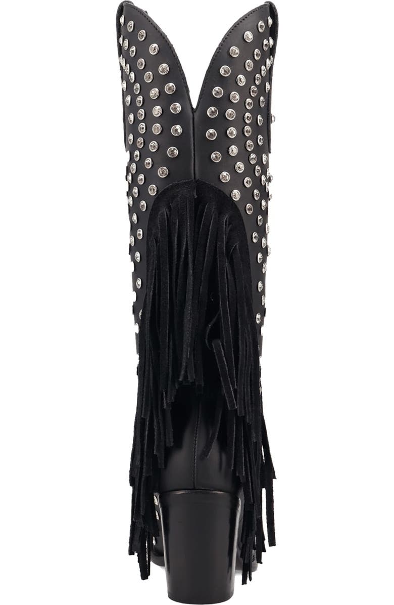 Dingo Show Pony Fringe
Rhinestone Western Boot, Alternate, color, Black
