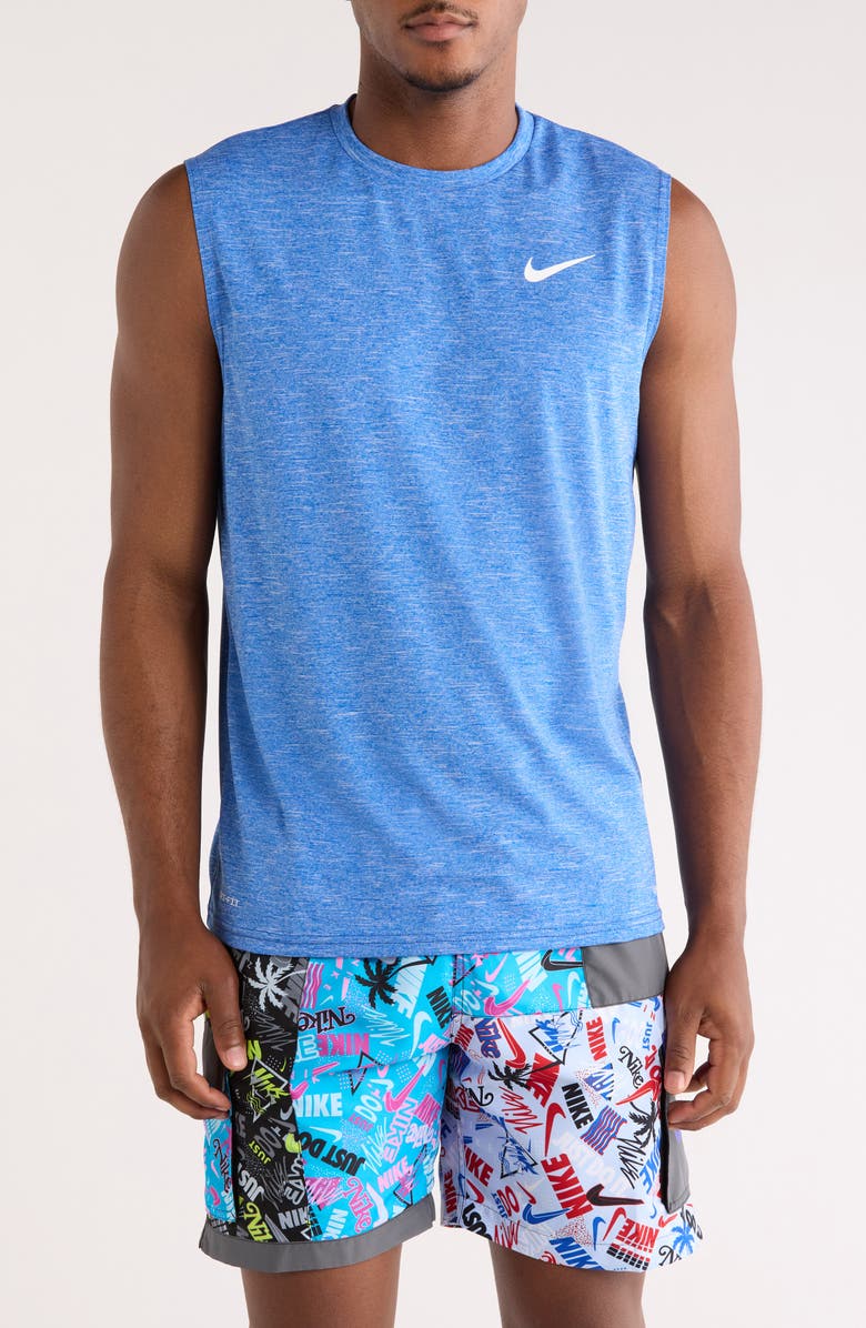 Nike Sleeveless Hydroguard Dri-FIT UPF 50+ Top, Main, color, Game Royal