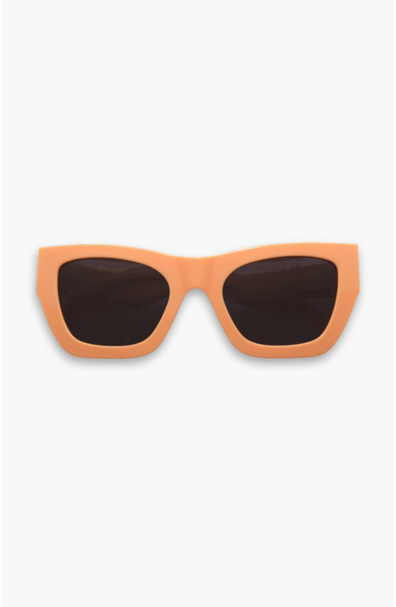 INDY Lainey Square Polarized Sunglasses, Main, color, Pantone
