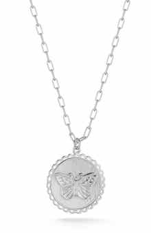 SPHERA MILANO Butterfly Pendant Necklace