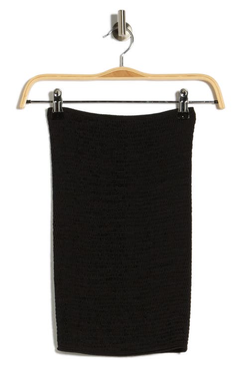 Tube Knit Miniskirt