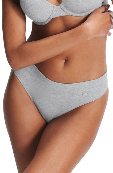 Stretch Cotton Essentials Thong (Regular & Plus)